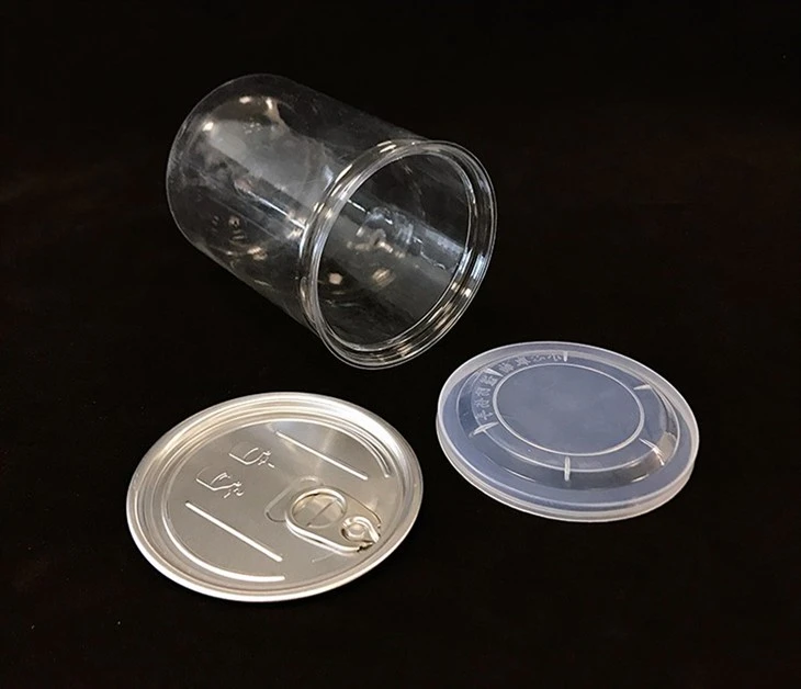 Food Grade Plastic Jars With Easy Open Lid high quality