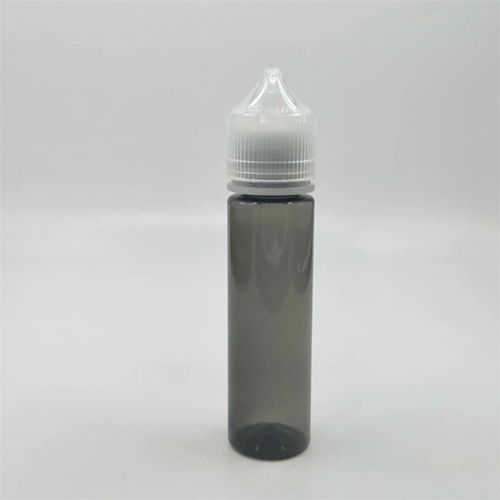 Gun Shaped 60ml Plastic Liquid Bottle For Sale