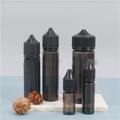 Chubby Gorilla 30ML V3 Stubby Unicorn boca Prozirna boca sa crnim poklopcem